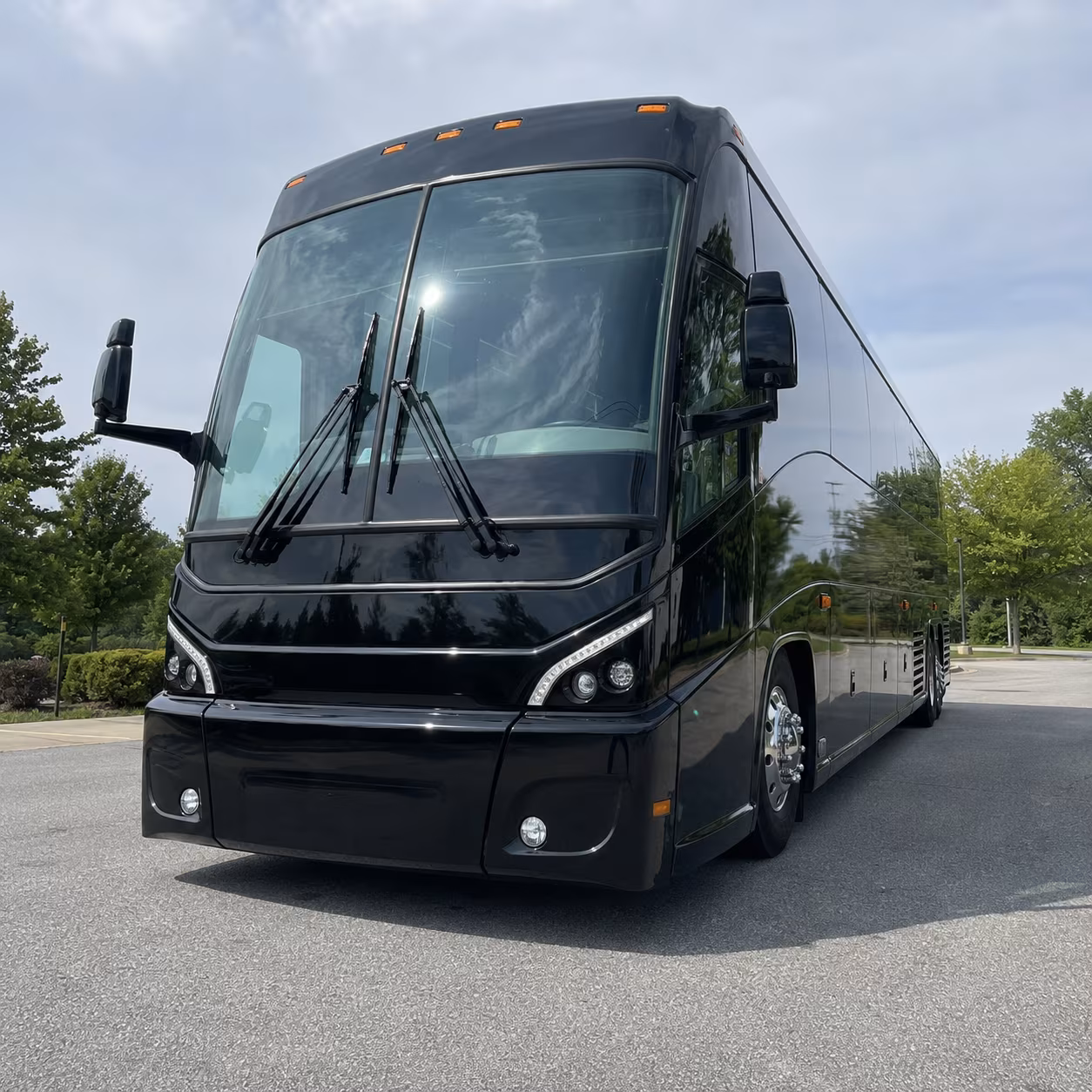 charter buses to naval station newport for graduations and ceremonies
