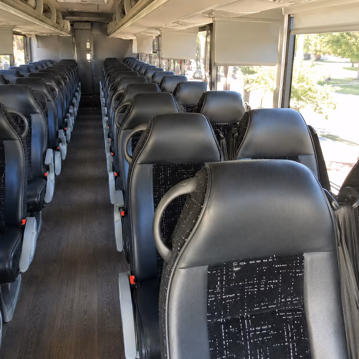 pawtucket charter bus services interior